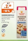 Himbeerkeks oder Molino Keks im Angebot bei Müller in Troisdorf Himbeerkeks oder Molino Keks Angebote von HAMMERMÜHLE bei Müller Troisdorf für 2,39 €