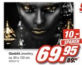 Glasbild Jewellery Angebote bei Möbel AS Homburg für 69,95 €