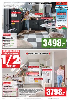 Küche im Möbel Mahler Siebenlehn Prospekt "KÜCHEN KAUFT MAN BEI MÖBEL MAHLER" mit 16 Seiten (Chemnitz)