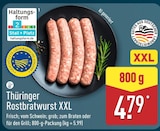 Aktuelles Thüringer Rostbratwurst XXL Angebot bei ALDI Nord in Hildesheim ab 4,79 €