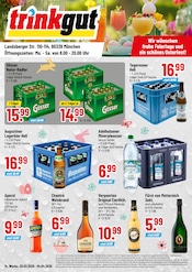 Trinkgut Discounter Prospekt der aktuellen Woche mit 4 Seiten, gültig von 30.03.2026 bis 04.04.2026, in Baierbrunn und Umgebung Aktueller Trinkgut Discounter Prospekt in Baierbrunn und Umgebung, "Aktuelle Angebote" mit 4 Seiten, 30.03.2026 - 04.04.2026