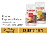 Espresso Italiano Angebote von Kimbo bei Metro Wolfsburg für 14,97 €