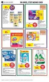 Promos Lessive dans le catalogue "VIVE LA FIN DES VACANCES" de Intermarché Super Lessive en promo dans le catalogue Intermarché Super à la page 38