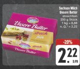 Aktuelle Butter Angebote bei E center in Jena Aktuelles Unsere Butter Angebot bei E center in Jena ab 2,22 €