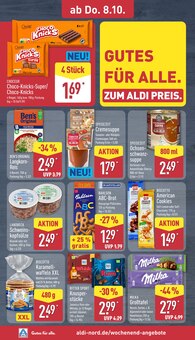 ALDI Nord Prospekt der aktuellen Woche, gĂĽltig von 05.10.2026 bis 10.10.2026 Aktueller ALDI Nord Prospekt "Aktuelle Angebote" mit 49 Seiten