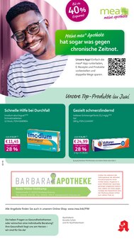 Aktueller mea - meine apotheke Prospekt "Unsere Juni-Angebote" Aktueller mea - meine apotheke Prospekt