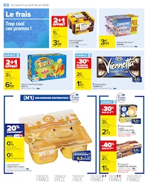 Prix et réduction Nestlé dans le prospectus Carrefour en cours Offre Nestlé dans le catalogue Carrefour du moment à la page 22