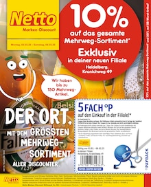 Netto Marken-Discount Prospekt mit 4 Seiten (Eppelheim)