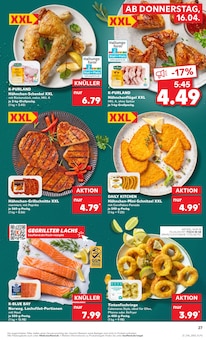 Lachs im Kaufland Prospekt "Aktuelle Angebote" mit 56 Seiten (Frankfurt (Main))