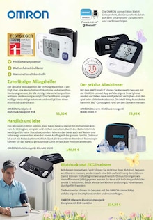 Blutdruckmessgerät im Sanitätshaus Kern Idstein GmbH Prospekt "Fit und mobil durch den Frühling" mit 6 Seiten (Mainz)
