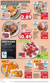 Schweinefleisch im Kaufland Prospekt "Aktuelle Angebote" mit 56 Seiten (Hildesheim)