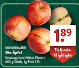 Aktuelles Bio-Äpfel Angebot bei ALDI SÜD in Reutlingen ab 1,89 €