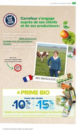 Prix et réduction Lait Demi-Écrémé dans le prospectus Carrefour Market en cours Offre Lait Demi-Écrémé dans le catalogue Carrefour Market du moment à la page 3