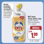 Total Aktiv Gel im Angebot bei combi in Oldenburg Total Aktiv Gel Angebote von WC Ente bei combi Oldenburg für 1,99 €