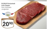 Globus Rumpsteak Latin Pepper Angebote von Charoluxe bei GLOBUS Brühl für 20,90 €