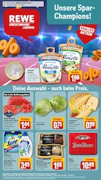 REWE Prospekt "Dein Markt" für Langenfeld, 25 Seiten, 29.07.2024 - 03.08.2024