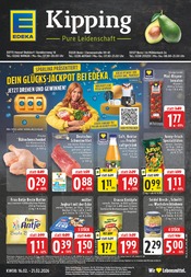 EDEKA Supermarkt Prospekt der aktuellen Woche mit 26 Seiten, gültig von 16.02.2026 bis 21.02.2026, in Hennef und Umgebung Aktueller EDEKA Supermarkt Prospekt in Hennef und Umgebung, "Aktuelle Angebote" mit 26 Seiten, 16.02.2026 - 21.02.2026
