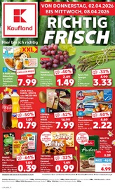 Aktueller Kaufland Supermarkt Prospekt in Steinach und Umgebung, "Aktuelle Angebote" mit 54 Seiten, 02.04.2026 - 08.04.2026