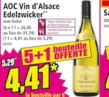 AOC Vin d'Alsace Edelzwicker - JEAN GEILER en promo chez Norma Verdun à 4,41 €