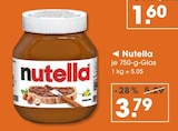 Nutella im V-Markt Prospekt Nutella von im aktuellen V-Markt Prospekt für 3,79 €