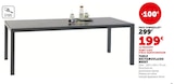 Table rectangulaire Brest dans le catalogue Super U