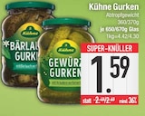 Barla Gurken, Gewürz Gurken von Kühne im aktuellen EDEKA Prospekt für 1,59 €