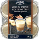 Mises en bouche bloc de foie gras - DELUXE en promo chez Lidl Le Mans à 3,99 €