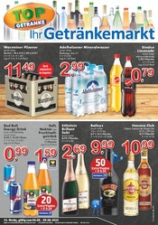 Warsteiner im TOP Getränke Prospekt in Kaarst Aktueller TOP Getränke Prospekt mit Warsteiner, "Aktuelle Angebote", Seite 1