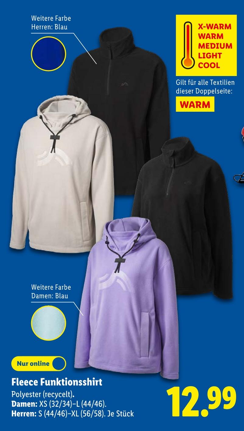 Fleece Funktionsshirt