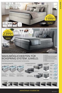 Schlafzimmermöbel im BRAUN Möbel-Center Prospekt "SPRING SALE" mit 20 Seiten (Freiburg (Breisgau))