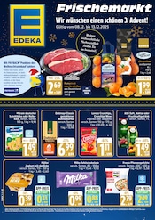 EDEKA Frischemarkt Supermarkt Prospekt der aktuellen Woche mit 5 Seiten, gültig von 08.12.2025 bis 13.12.2025, in Pampow und Umgebung Aktueller EDEKA Frischemarkt Supermarkt Prospekt in Pampow und Umgebung, "Top Angebote" mit 5 Seiten, 08.12.2025 - 13.12.2025