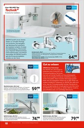 Grohe Angebot & Preis im aktuellen Hellweg Prospekt Grohe Angebot im aktuellen Hellweg Prospekt auf Seite 10