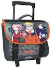Cartable à roulettes - NARUTO en promo à 29,99 € chez Hyper U Cartable à roulettes - NARUTO dans le catalogue Hyper U