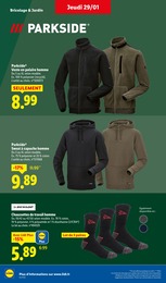 Prix et réduction Sweat Homme dans le prospectus Lidl en cours Offre Sweat Homme dans le catalogue Lidl du moment à la page 4