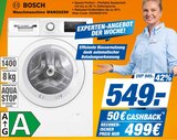 Waschmaschine WAN28299 bei expert im Husum Prospekt für 499,00 €