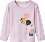 T-shirt manches longues petite fille - Lupilu en promo chez Lidl T-shirt manches longues petite fille - Lupilu dans le catalogue Lidl