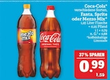 Aktuelles Coca-Cola, Fanta, Sprite oder Mezzo Mix Angebot bei Marktkauf in Bautzen ab 0,99 €