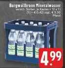 Mineralwasser Angebote von Burgwallbronn bei EDEKA Leverkusen für 4,99 €