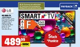 4K-UHD-TV 65UA75006LA im Angebot bei Marktkauf in Freiburg 4K-UHD-TV 65UA75006LA Angebote von LG bei Marktkauf Freiburg für 489,99 €