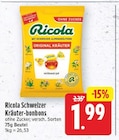 Schweizer Kräuter-bonbons von Ricola für 1,99 € bei E center im Angebot Schweizer Kräuter-bonbons von Ricola im aktuellen E center Prospekt