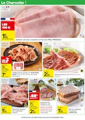 Promos Jambon cuit dans le catalogue "PETIT-DÉJEUNER" de Carrefour à la page 25 Promos Jambon cuit dans le catalogue "PETIT-DÉJEUNER" de Carrefour à la page 25
