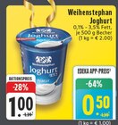 Joghurt Angebote von Weihenstephan bei EDEKA Löhne für 0,50 €