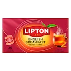 Thé noir - LIPTON en promo chez Carrefour Market Thé noir - LIPTON dans le catalogue Carrefour Market