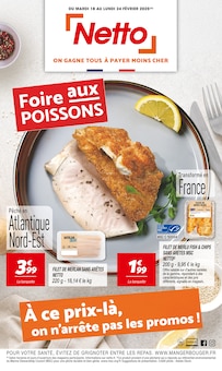 Promo Poisson dans le catalogue Netto du moment à la page 1