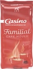 Café moulu Familial - CASINO en promo chez Casino Supermarchés Villeurbanne à 1,35 €