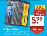 Aktuelle Rasierer Angebote bei ALDI SÜD in Karlsruhe Aktuelles 2-Klingen-Rasierer Angebot bei ALDI SÜD in Karlsruhe ab 5,99 €