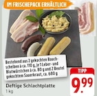 Deftige Schlachtplatte bei EDEKA im Heimsheim Prospekt für 9,99 €