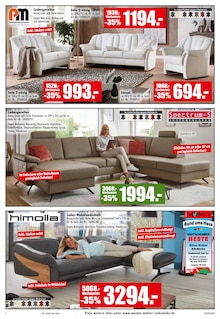 Sofa im aktuellen Möbel Mahler Siebenlehn Prospekt (Chemnitz) Sofa im Möbel Mahler Siebenlehn Prospekt "MEGALANGE EINKAUFSWOCHE" mit 16 Seiten (Chemnitz)