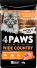 Hühnchen und MSC Fisch mit Süßkartoffel Angebote von 4PAWS bei Marktkauf Wismar für 2,49 €