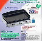 Plancha Gaz - ENO en promo chez Extra Plancha Gaz - ENO dans le catalogue Extra